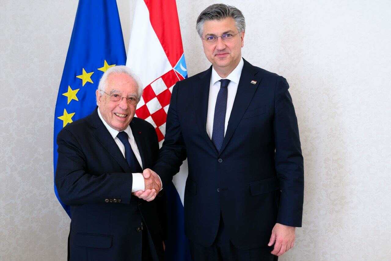 Alain Terrenoire i Andrej Plenković
